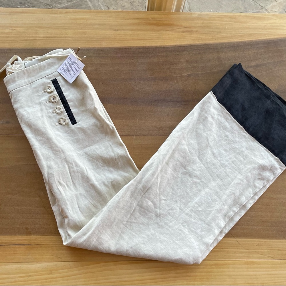 NWT Anthropologie Leifsdottir Sailor Pants